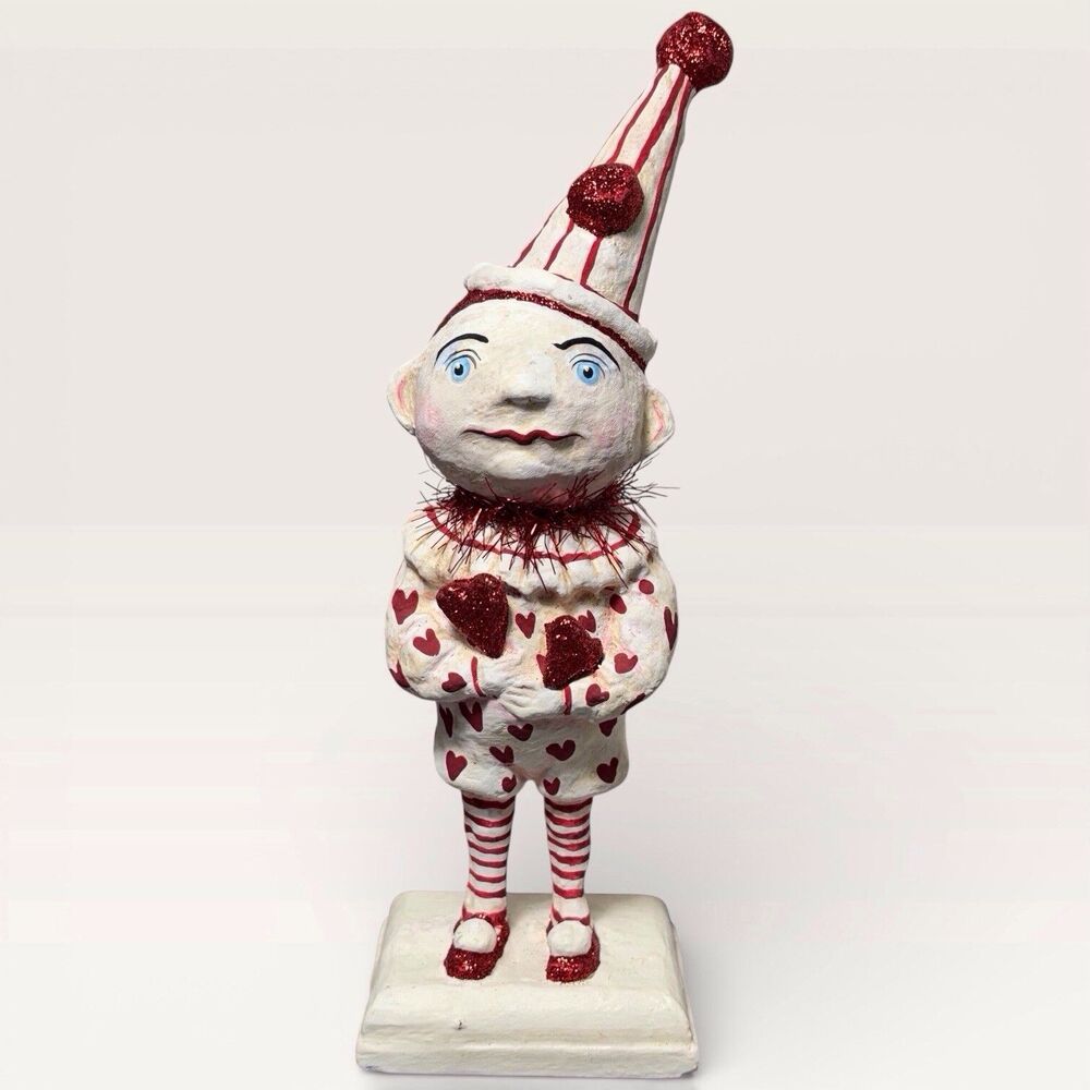 Bethany Lowe Valentines Clown Hop Hop Jingle Boo Hearts Collectible